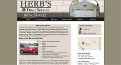 Desktop Screenshot of herbsdoorservice.com